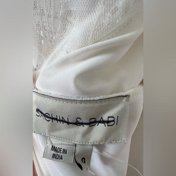 Sachin & Babi Marist Embellished Lace Column Gown - Picture 14 of 15